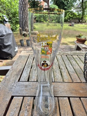 Bierstiefel 1,5 Liter Pilsner Urquell Union Pilsener Holsten Vintage 70er 