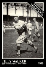 Tilly Walker 1991 Conlon Collection TSN Card #137 Boston Red Sox