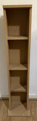 Extra großes massives handgefertigtes Holz Bücherregal Standregal CD Regal 98 x 20 x 20 cm