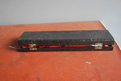 Anciens couverts service à salade en argent fourré - Photo 1/3