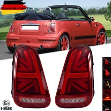 E-Zulassung LED Rückleuchten Rücklicht Für 2001-2006 BMW Mini Cooper R50 R52 R53
