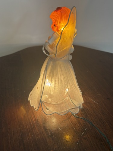Vintage Christmas Angel Tree Topper, Electric, Lighted, MCM, Japan - Picture 3 of 10