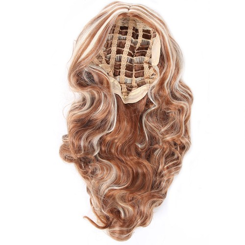 Long Curly Wig Women Wavy Fluffy Fashionable Synthetic Cosplay Wig Halloween - Picture 5 of 12