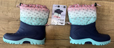 SNOW BOOTS WATERPROOF TODDLER GIRLS SIZE 6 BNWT