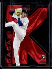 2025 Topps Roki Sasaki K Zone RC Rookie #KZ-24 Dodgers