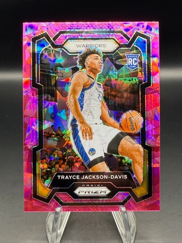 2023-24 Panini Prizm Basketball - Trayce Jackson-Davis Pink Ice Prizm (RC) #148