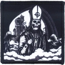 Patch - C&D Visionary - Ghost Secular 3.25"x3.25" Iron-On NEW Swedish Band