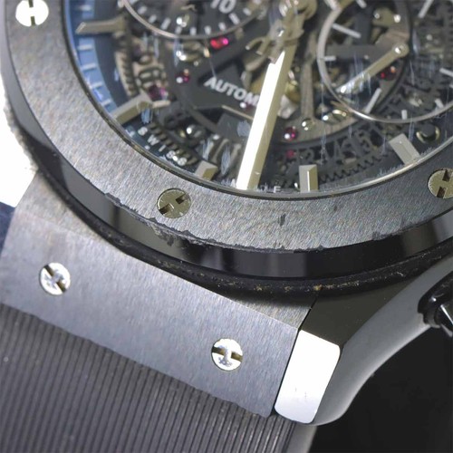 HUBLOT Classic Fusion 525 CM 0170 RX Chronograph skeleton Mens Watch 90302212 - Picture 9 of 9