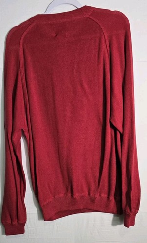 Callaway Crewneck Sweater Knit Pullover Golf Casual Red Mens Extra Large NWT - Picture 5 of 8