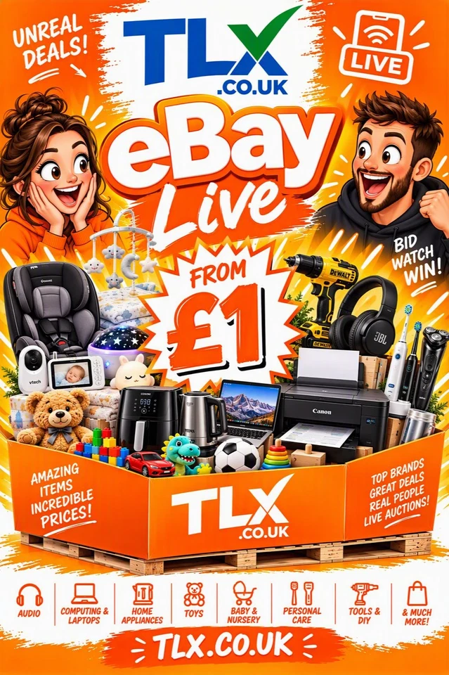 £1 start! Untested Customer Returns, Big Brands & Bargains-Live with Jaiden