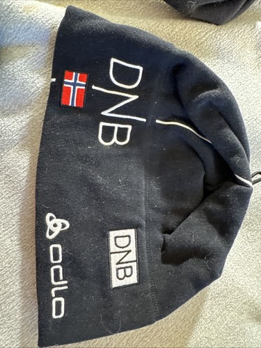 ODLO SKI HAT CAP BEANIE MEN WOMAN BIATHLON CROSS COUNTRY OLYMPICS SPEEDSKATING - Picture 1 of 6