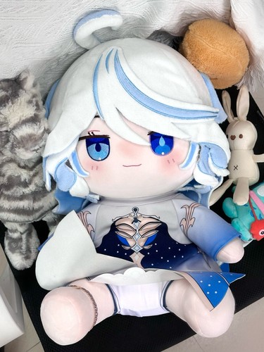 Anime Genshin Impacto Furina Sentado Peluche Muñeca Juguetes Regalo Almohada Juegos 40 cm - Imagen 14 de 17