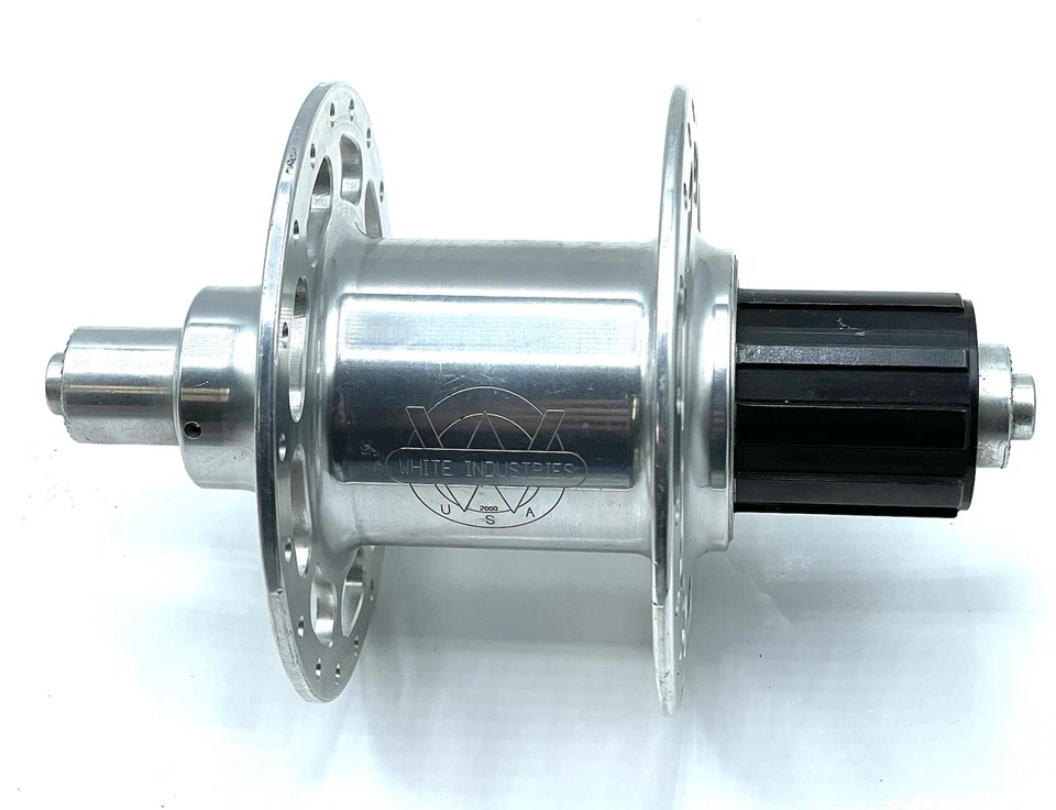 Buje trasero de brida alta White Industries tándem vintage 36 orificios/distancia de 145 mm Foto 3 de 4