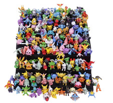 144EA Pokemon Mini Figure Toys Pikachu Action Figures