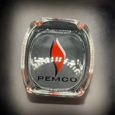 Vintage PEMCO Premium Gasoline Advertisement 1950’s Ashtray