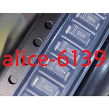 100PCS New SMA SS24 SR240 A type Schottky diode 40V 2A #JY