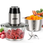 Food Processors, Electric Food Chopper with Meat Grinder & Vegetable Chopper ...