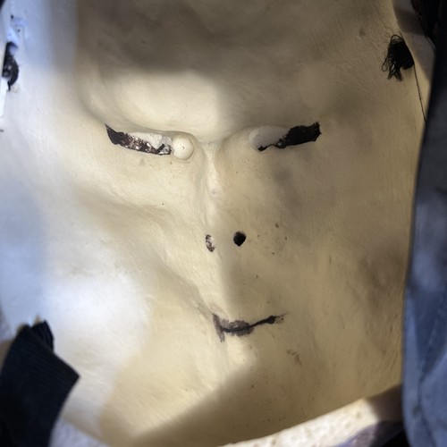 Máscara de Halloween Calidad Espuma Oscura Capucha Miedo Ajustable Sin Marca - Imagen 11 de 23
