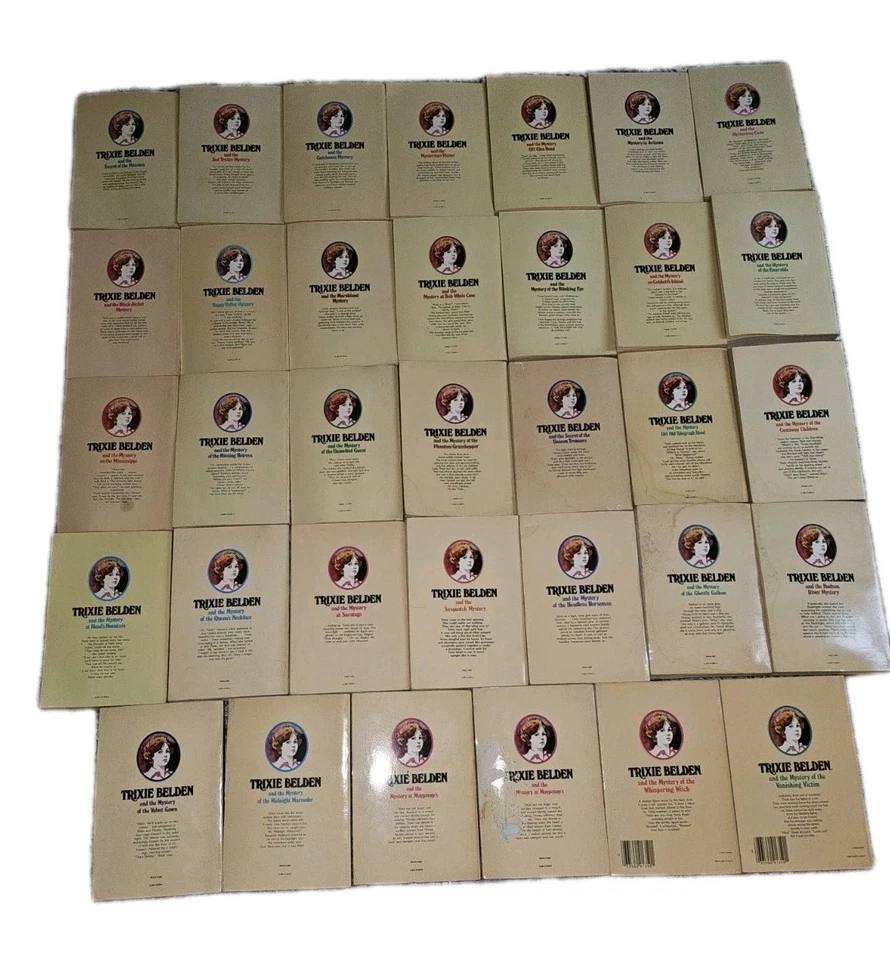 Trixie Belden Lot Of 33 Oval Paperback Plus 1 Hardcover 1978 Golden Books Soft - Image 2 of 4