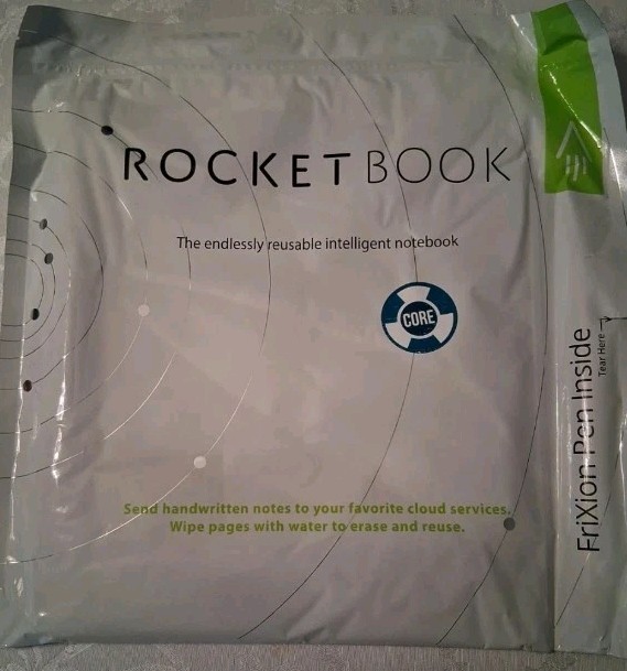 NEW Rocketbook Core Reusable Smart Notebook | Innovative - Includes FriXion Pen