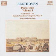 Ludwig van Beethoven Piano Trios - Volume 4 (CD) Album