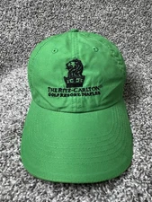 The Ritz Carlton Hat Cap Strapback OSFM Green Adjustable Golf Resort Naples Greg