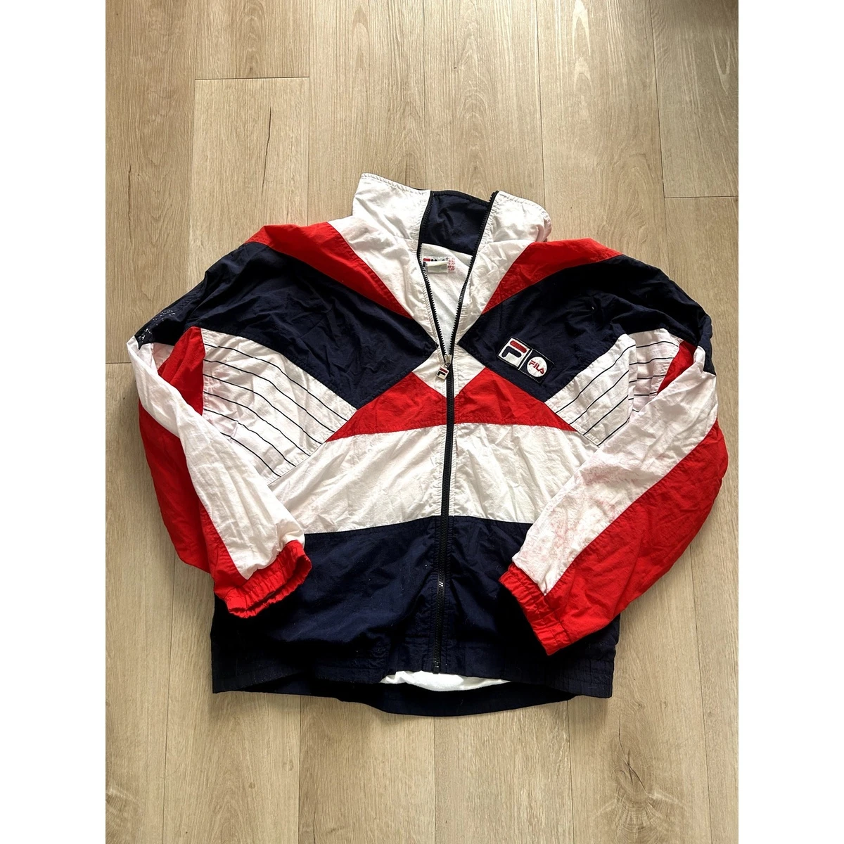 25+ FILA Blue Windbreaker Coats, Jackets & Vests for Men for sale