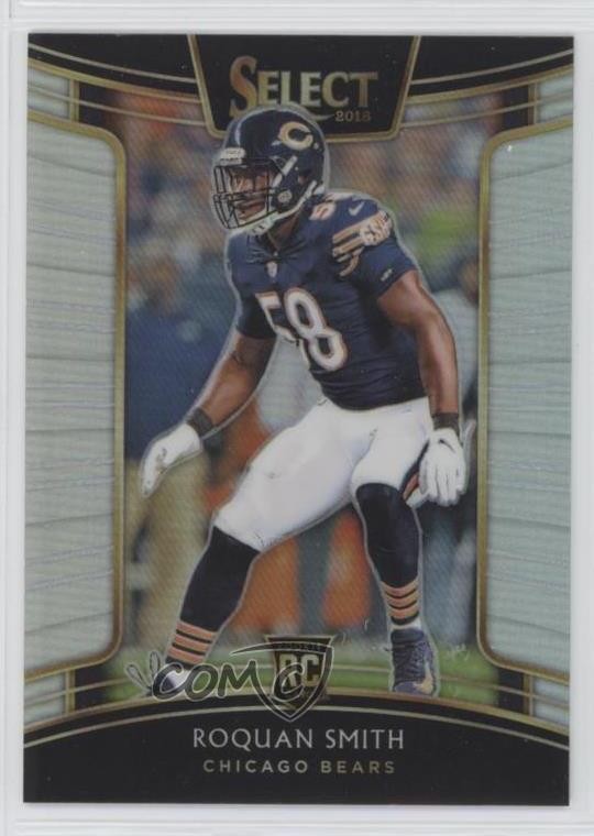 2018 Panini Select Concourse Silver Prizm Roquan Smith #39 9b4