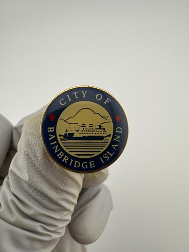 Pin de solapa esmaltada City of Bremerton Ferry de colección - Imagen 2 de 5