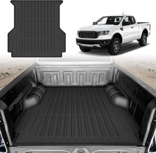 Truck Bed Mat For Ford Ranger 2019-2023 5ft All Weather Cargo Liner Heavy Duty