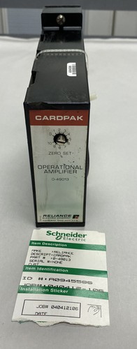 RELIANCE,0-49013-4,OPERATIONAL AMPLIFIER CARDPAK