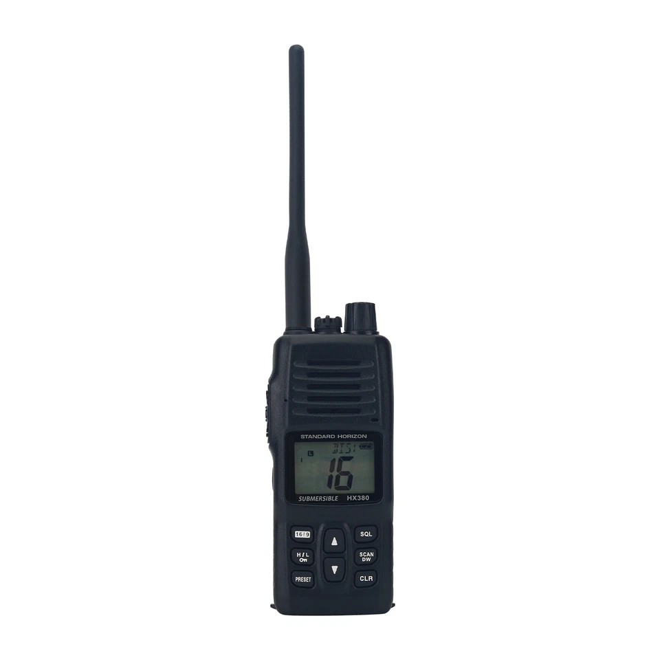 HX380 Submersible 5W VHF Transceiver Walkie Talkie with 40 Land Mobile Channels - Image 2 of 4