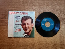 1962 EXCELLENT Bobby Darin ? Scripto Inc. Presents Bobby Darin 4 SONGS 45