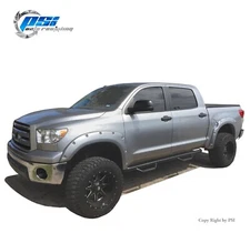 Pocket Bolt Fender Flares Fits Toyota Tundra 2007-2013 Front Long, Paintable
