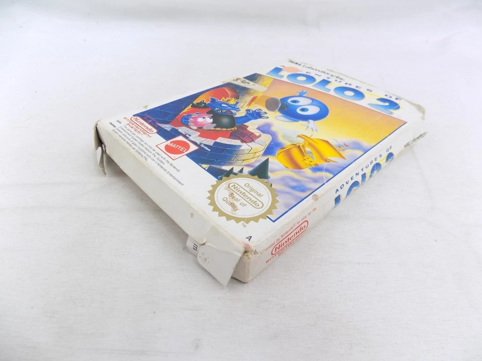 Nintendo Entertainment NES Adventures of Lolo 2 en caja - Sin manual -PAL- Foto 2 de 3