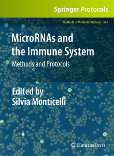 Thumbnail - Micrornas And The Immune System Methods And Protocols 1217