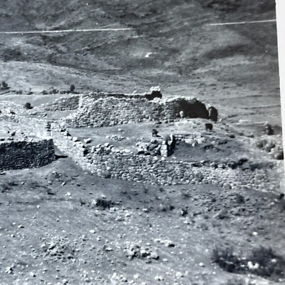 J5 Photograph Pachacamac Peru Ancient Ruins Megalithic Structures Stone Walls