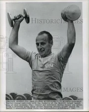 1965 Press Photo Astronaut Charles Conrad during exercise at Cape Kennedy