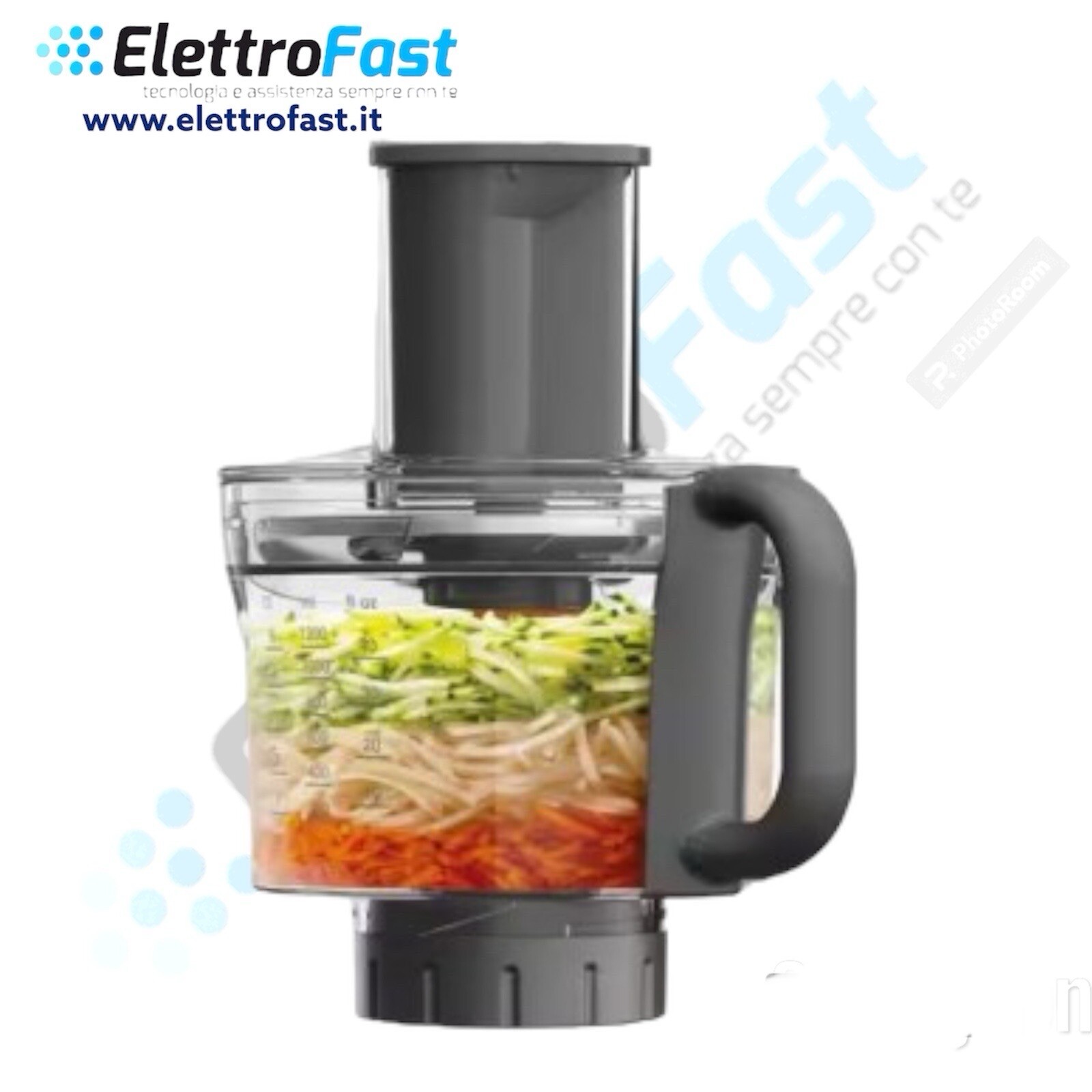Kenwood MultiPro KAH65.000PL Multi-Zerkleinerer 1,2 Liter Edelstahl-Messer