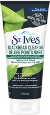 St. Ives Blackhead Clearing Face Scrub, Green Tea, 150 ML