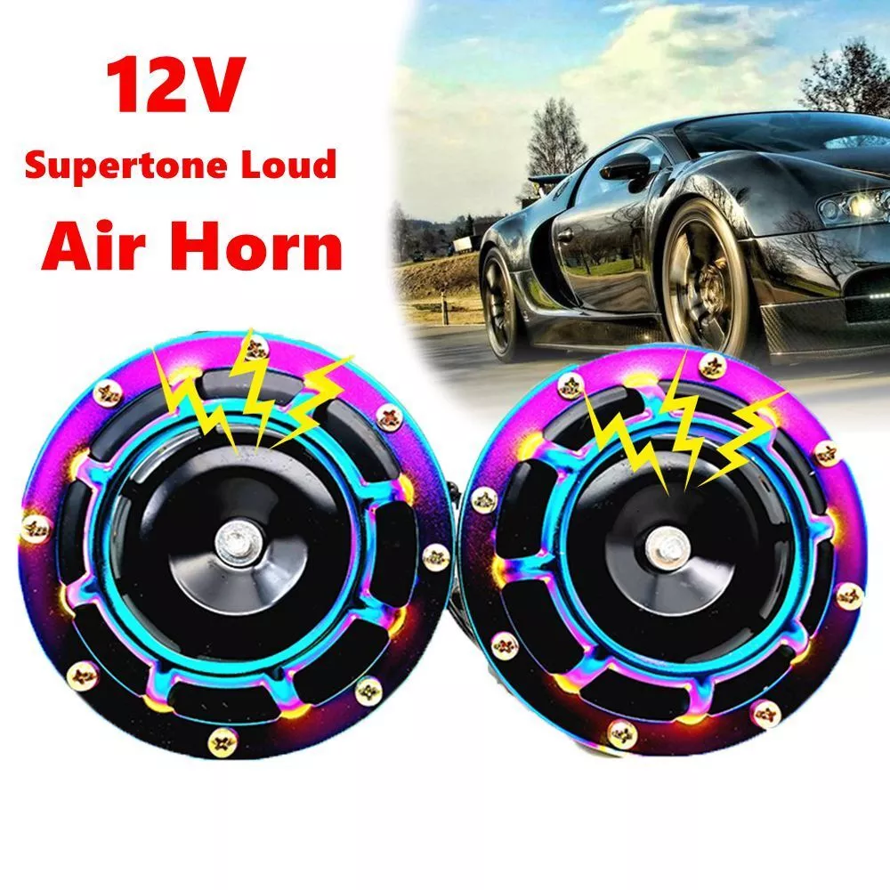 Tone and Low Tone Car Horn for Boat Car Truck Motorcycle Super