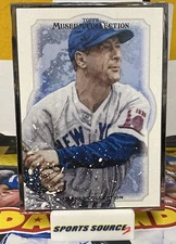 2013 Topps Museum Lou Gehrig Canvas Collection Oversized Silver Framed #d /25