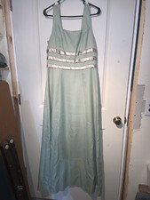 bill levkoff bridesmaid dress Size 14 Light Green