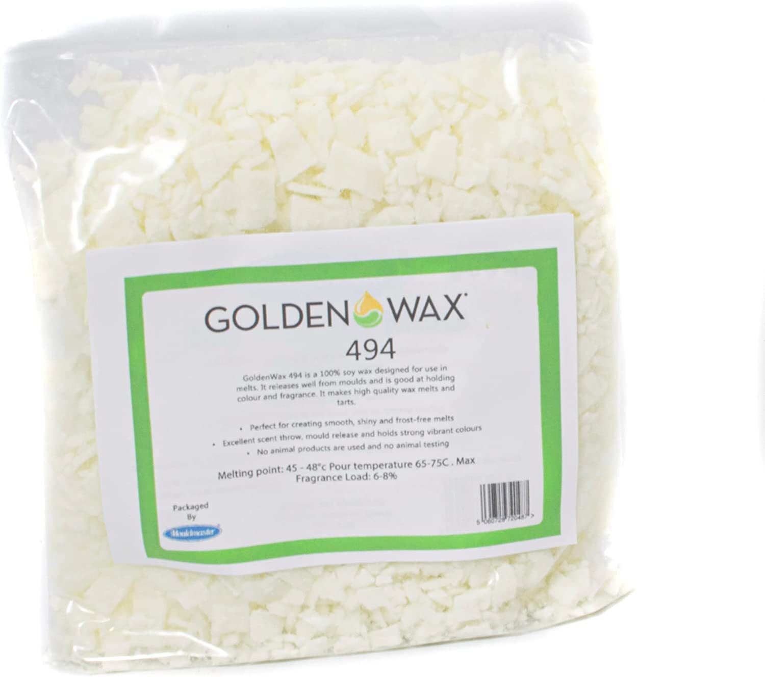 Golden Wax 494 For Wax Melts & Tarts Candle Making Various Weights