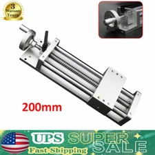 200mm Manual Sliding Table SFU1605 Ballscrew Linear Stage Actuator CNC Slide US