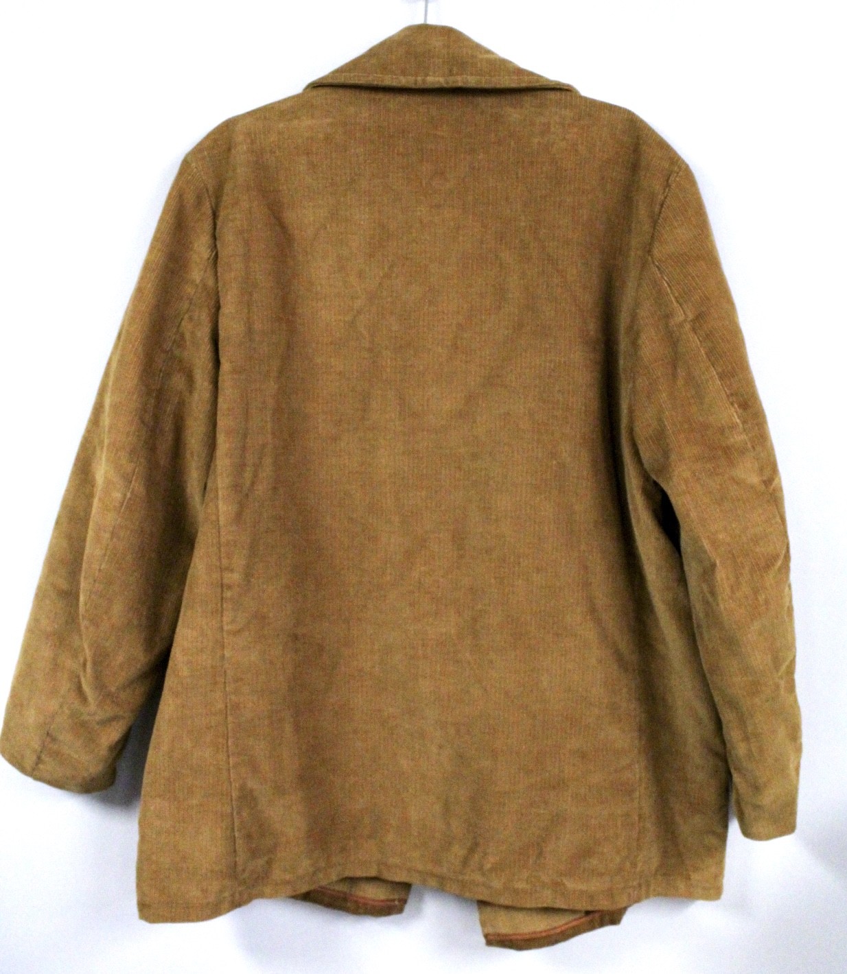 Vtg Richman Brothers Coat Corduroy lined Jacket mens 44 Large 1970s Hippy