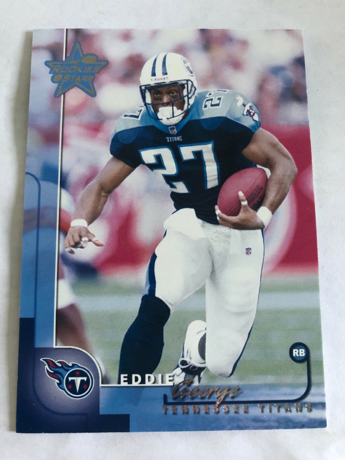2000 Leaf Rookies & Stars Eddie George #90 Titans