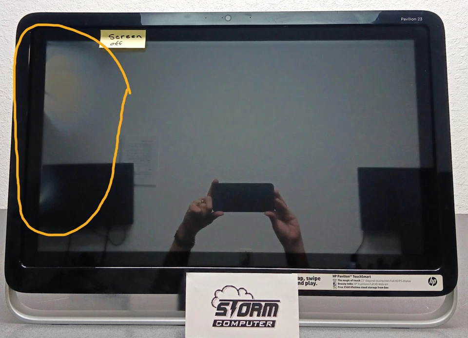 HP Pavilion 23-h052 TouchSmart AiO PC F3E44AA - Image 3 of 4