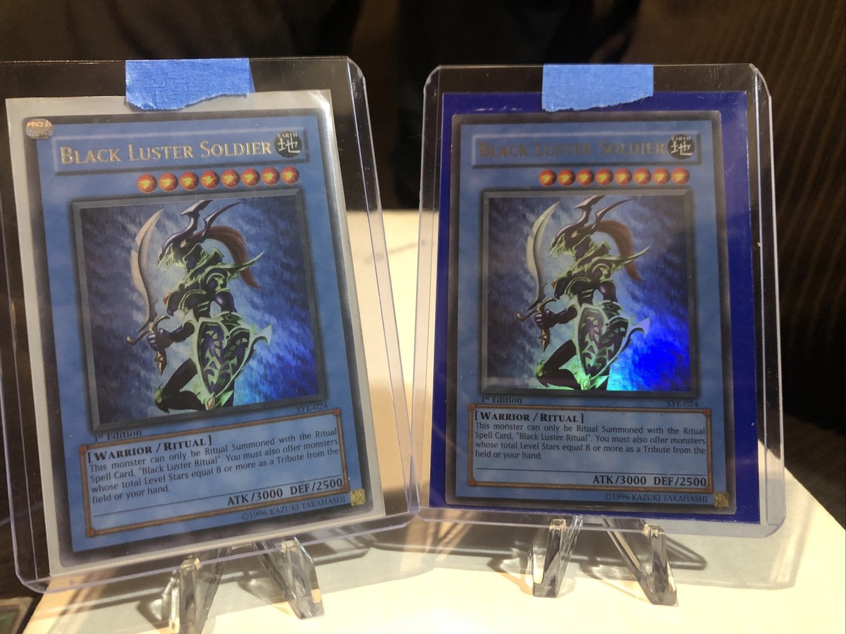 1st Edition 1996 SYE-024 - Yugioh - Black Luster Soldier