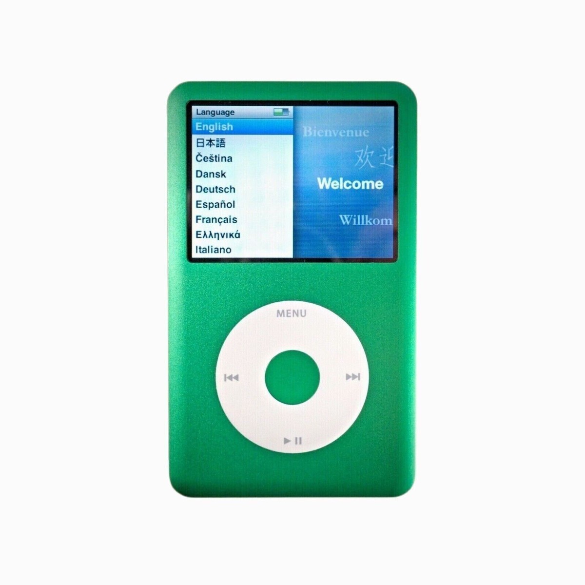 ジャンク☆Apple iPod Classic 160GB シルバー第6世代 アイポッド